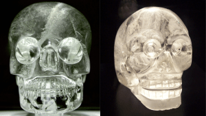 calavera de cristal